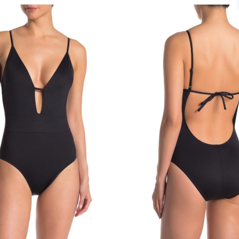 BECCA Tie Back One-Piece Swimsuit